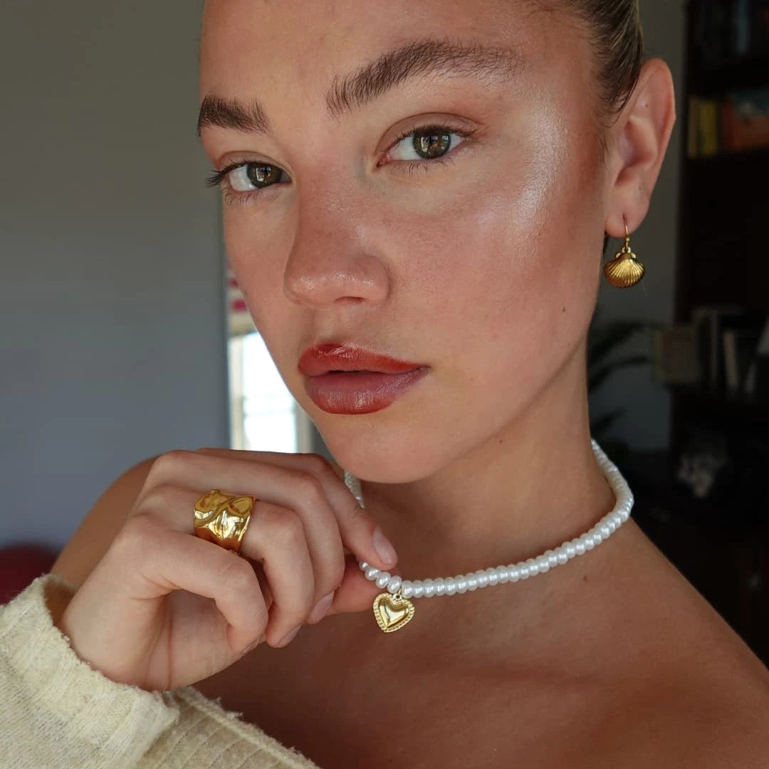 Clara Hammered Wrap Ring