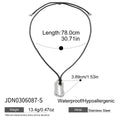 Helene Cord Pendant Necklace