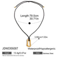 Helene Cord Pendant Necklace