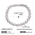 Odile Heart Chain Bracelet