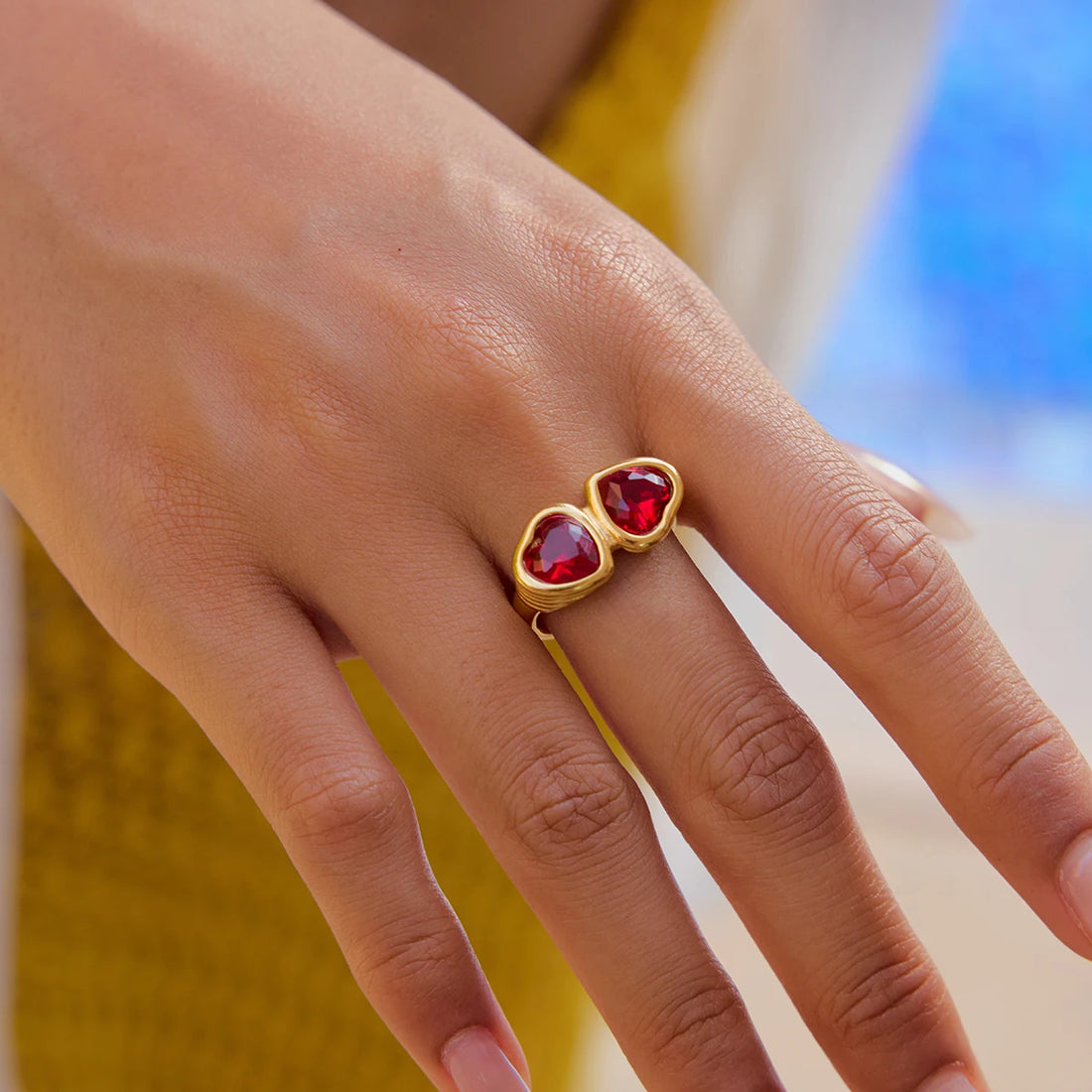 Rouge Heart Ring