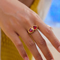 Rouge Heart Ring