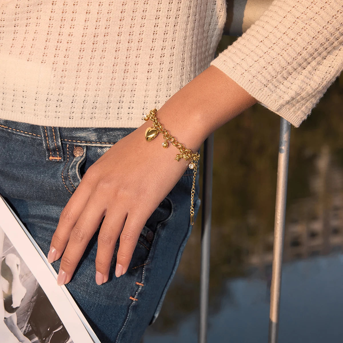 Eclat Heart Bracelet
