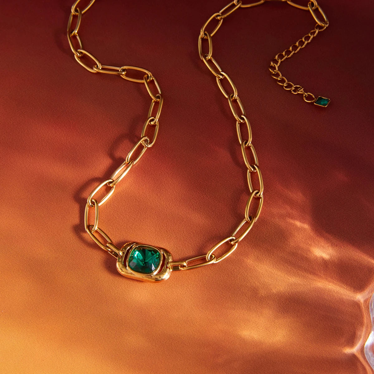 Delphine Glass Necklace