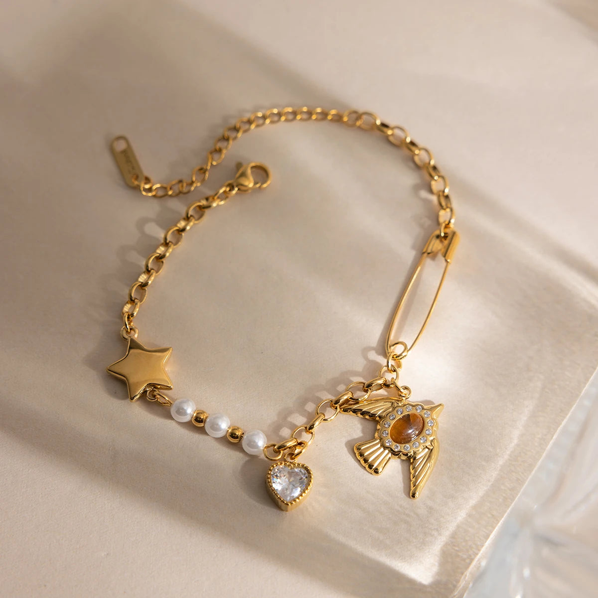 Yseult Heart Bracelet