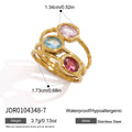 Aude Cluster Stone Ring