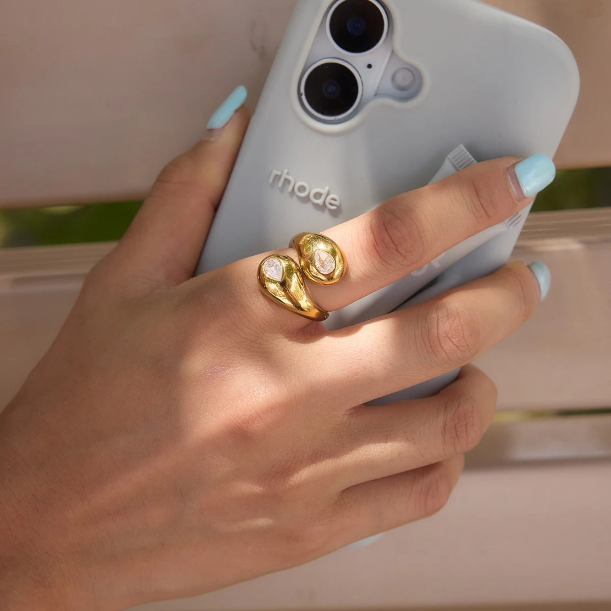Ondine Water Drop Ring