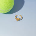 Ace Crystal Racket Ring