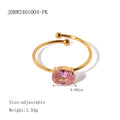 Gigi Pave Sparkle Ring - White