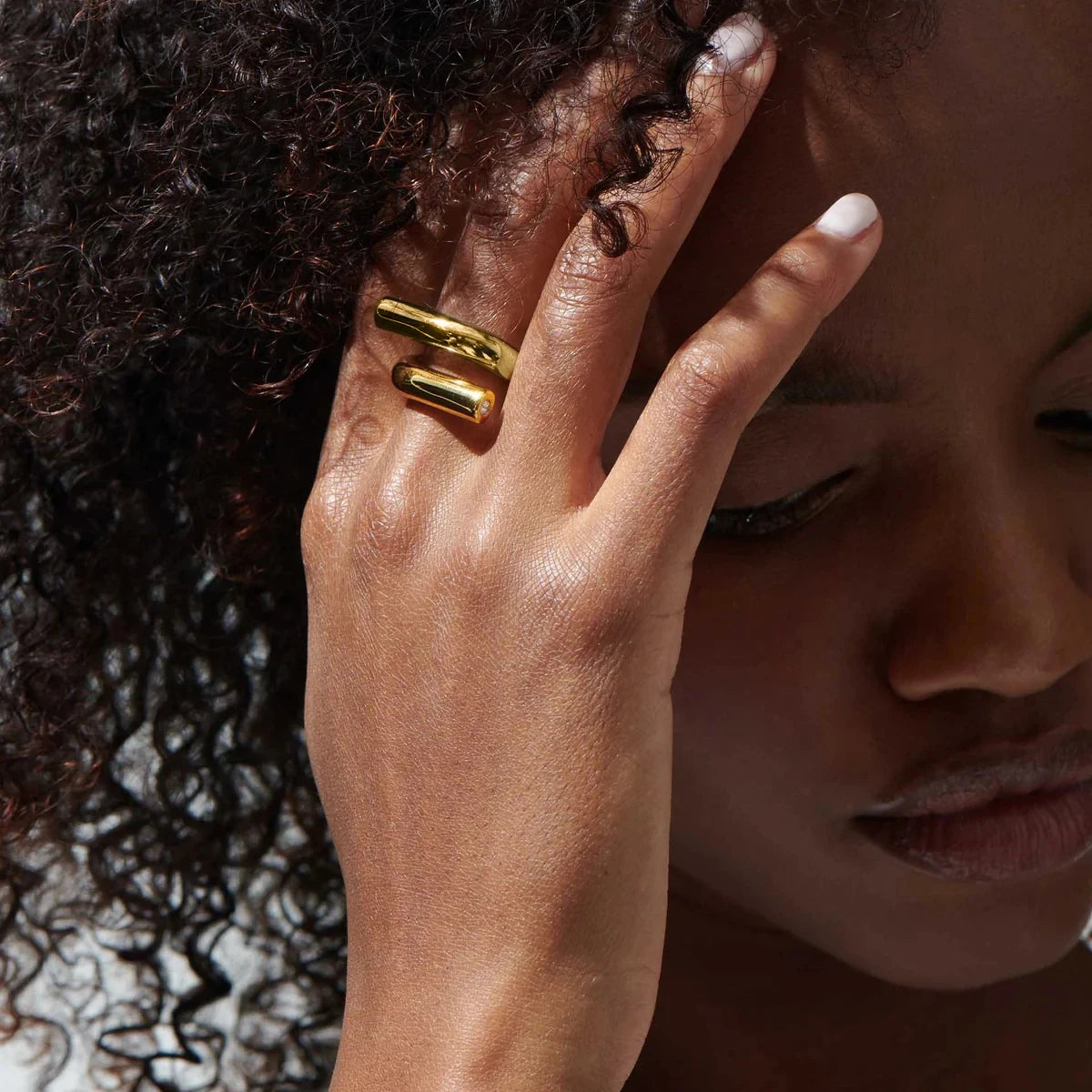 Margot Sculpted Band Ring