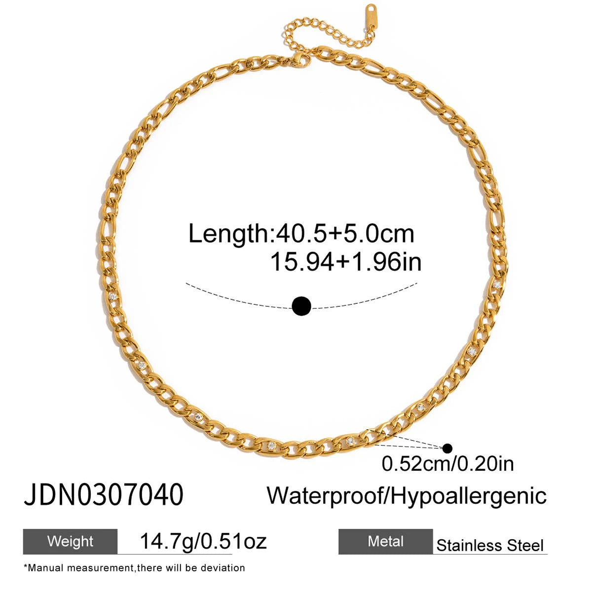 Cosette Zircon Necklace - Silver