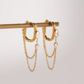 Maelys Chain Tassel Earrings gift-ready packaging – Macaje earrings