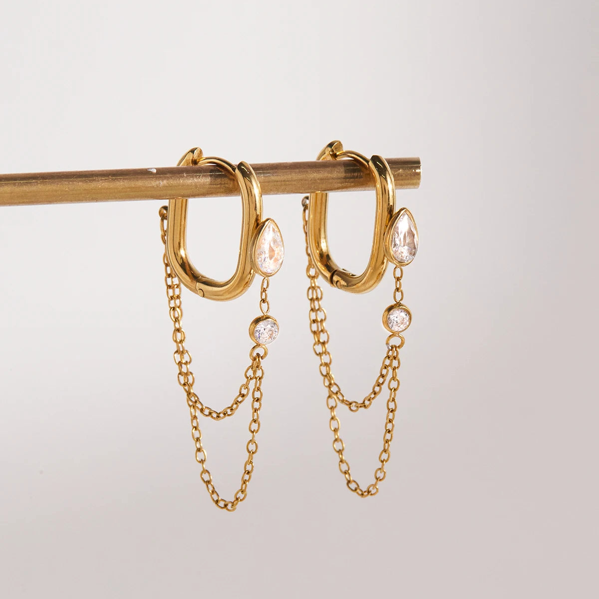Maelys Chain Tassel Earrings gift-ready packaging – Macaje earrings