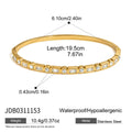 Aurore Faceted Bangle