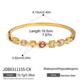 Aurore Faceted Bangle