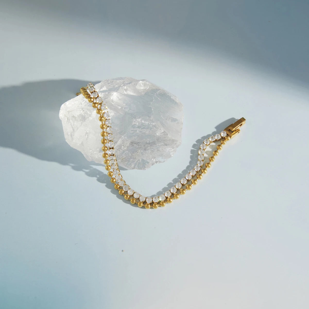 Zelie Crystal Tennis Bracelet gift-ready packaging – Macaje bracelet