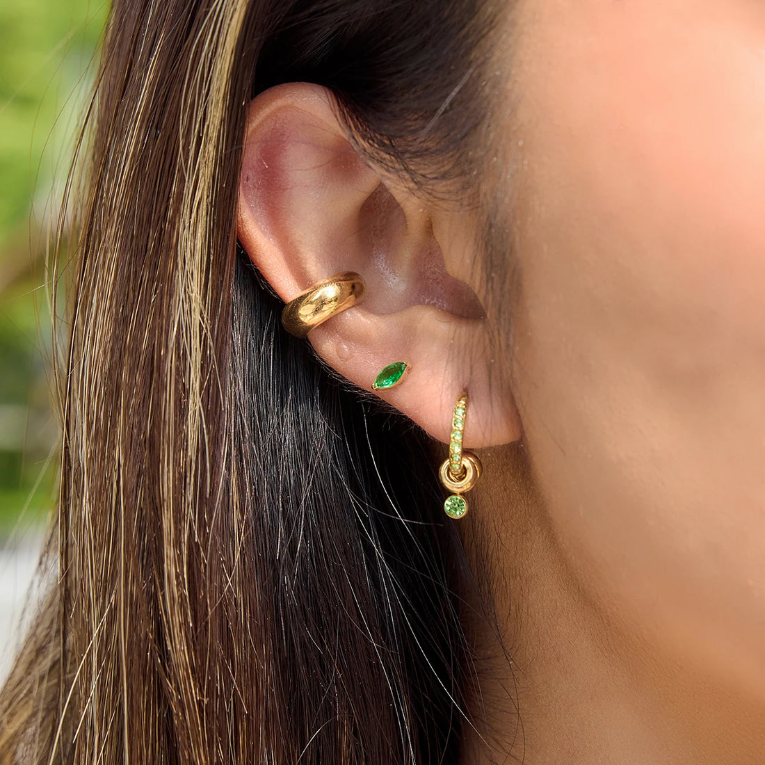 Aurelia Crystal Clip Earrings
