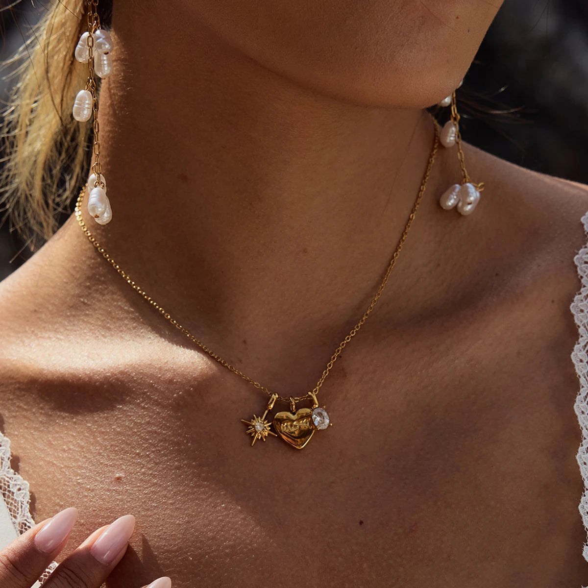 Seraphine Heart Necklace