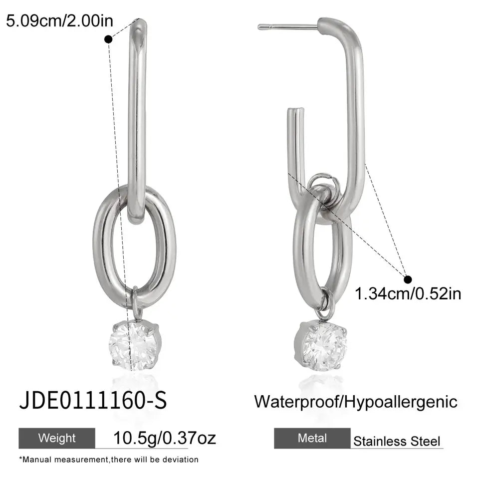 Brigitte Link Drop Earrings