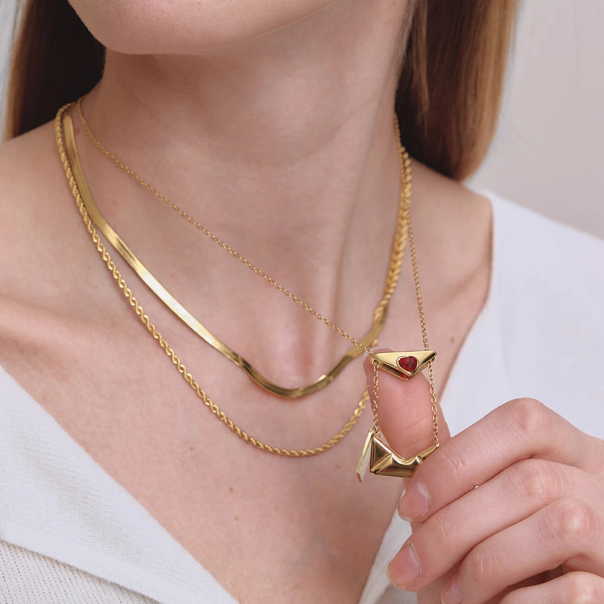 Juliette Heart Necklace