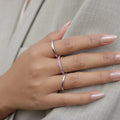 Celine Pastel Zircon Stacking Set