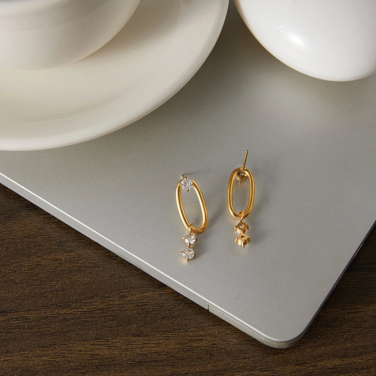 Coralie Drop Earrings