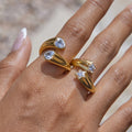 Stella Star & Heart Ring