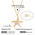 Manon Star Necklace - Silver