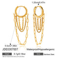 Heloise Tassel Earrings - Gold