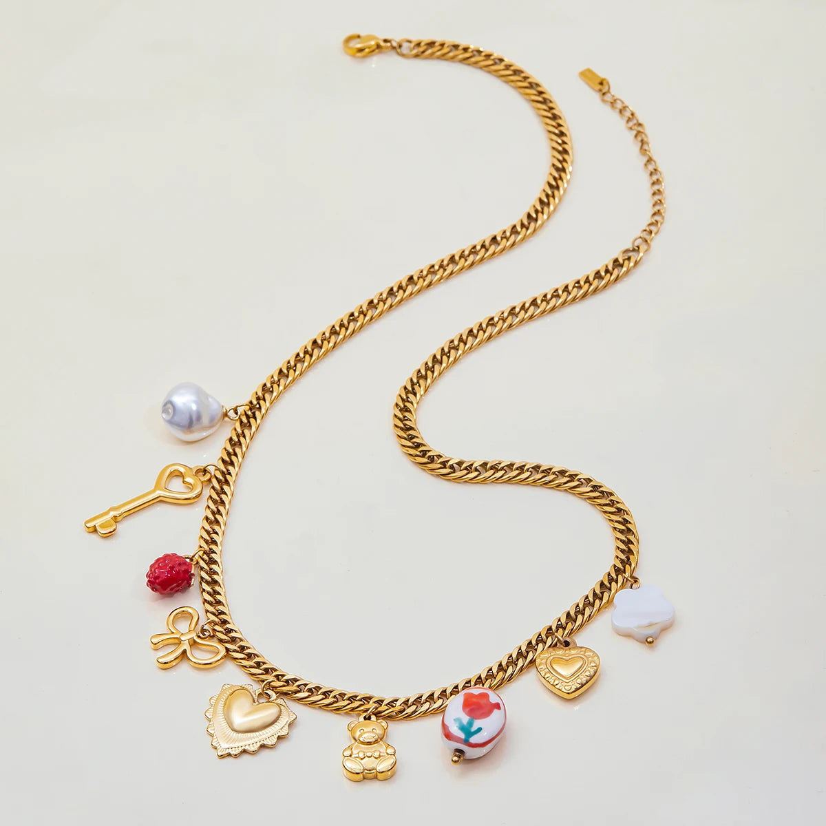 Apolline Key Necklace