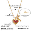 Danielle Layered Charm Necklace
