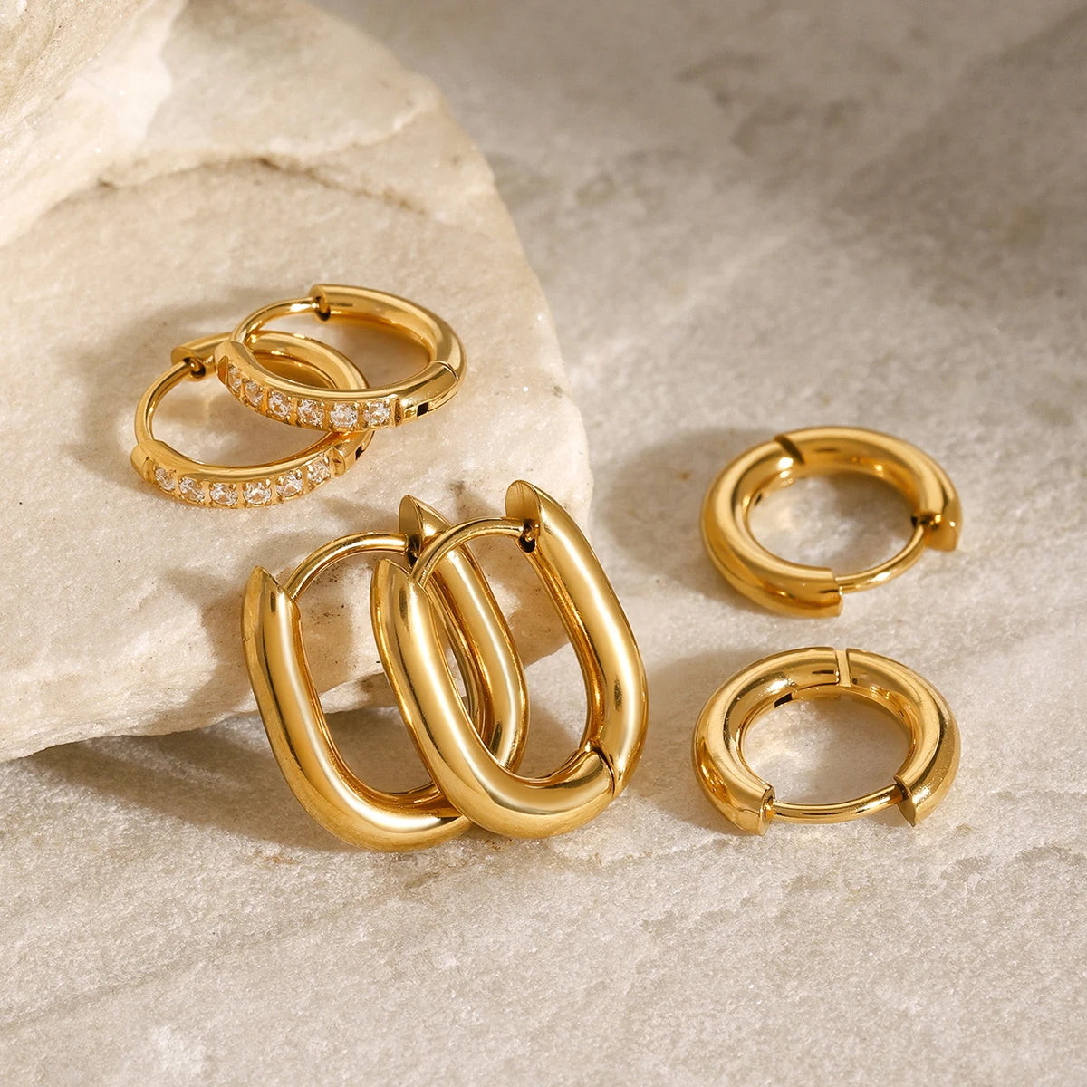 Thais Facet Earrings