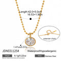 Noemie Zircon Necklace - Gold