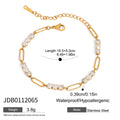 Odile Heart Chain Bracelet