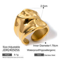 Clara Hammered Wrap Ring