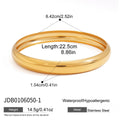 MACAJE Muse Bangle Light Yellow Gold