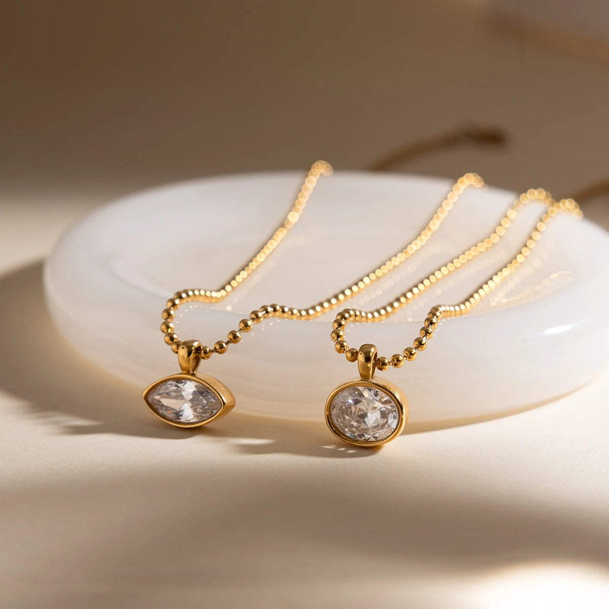Noemie Zircon Necklace