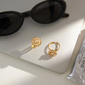 Fleur Spinning Zircon Ring