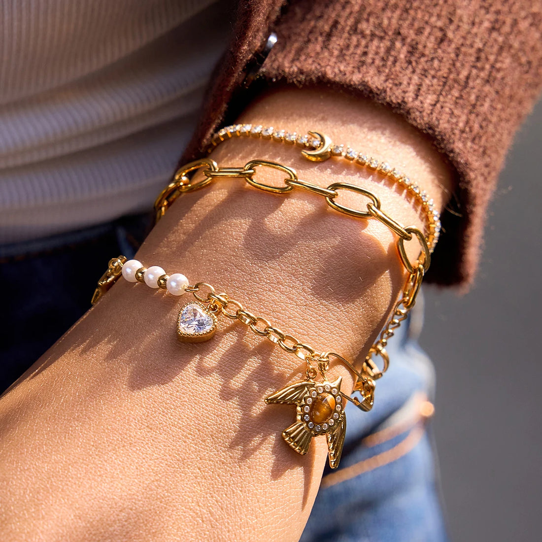 Yseult Heart Bracelet