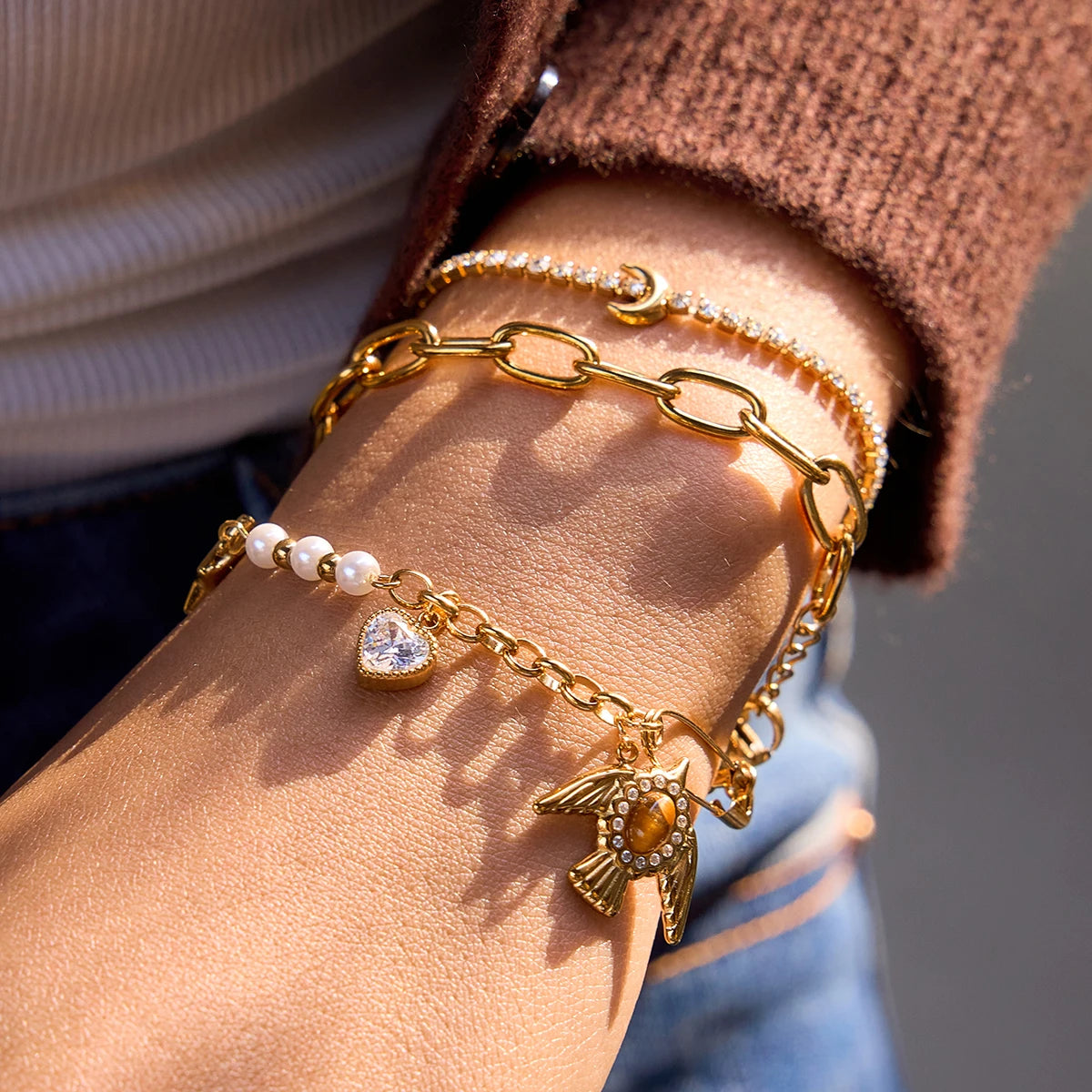 Yseult Heart Bracelet