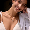 Beatrice Racket Necklace