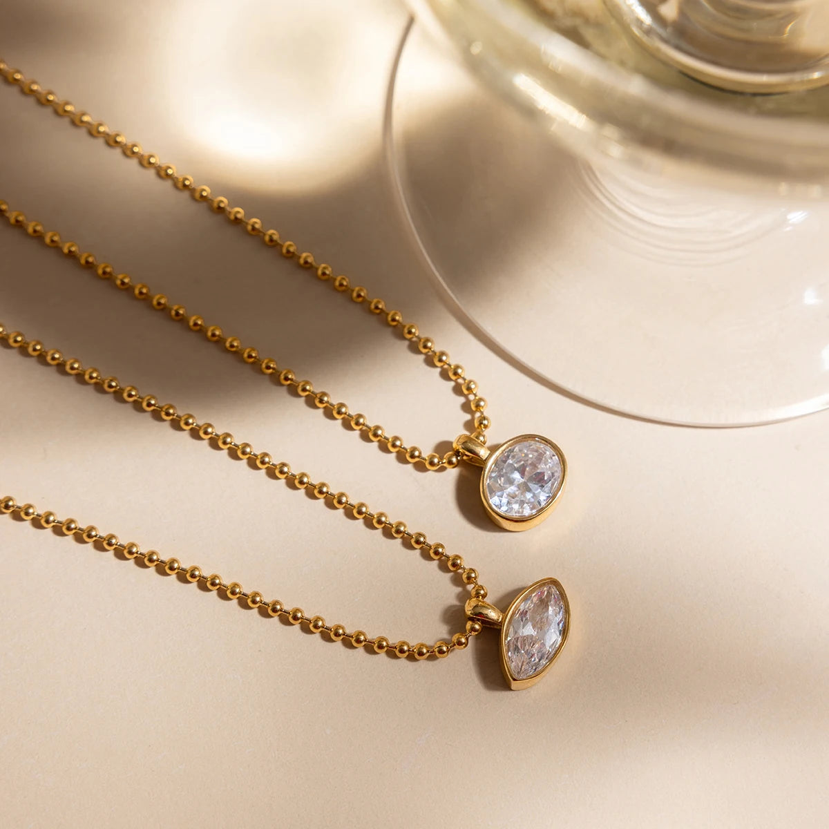Noemie Zircon Necklace