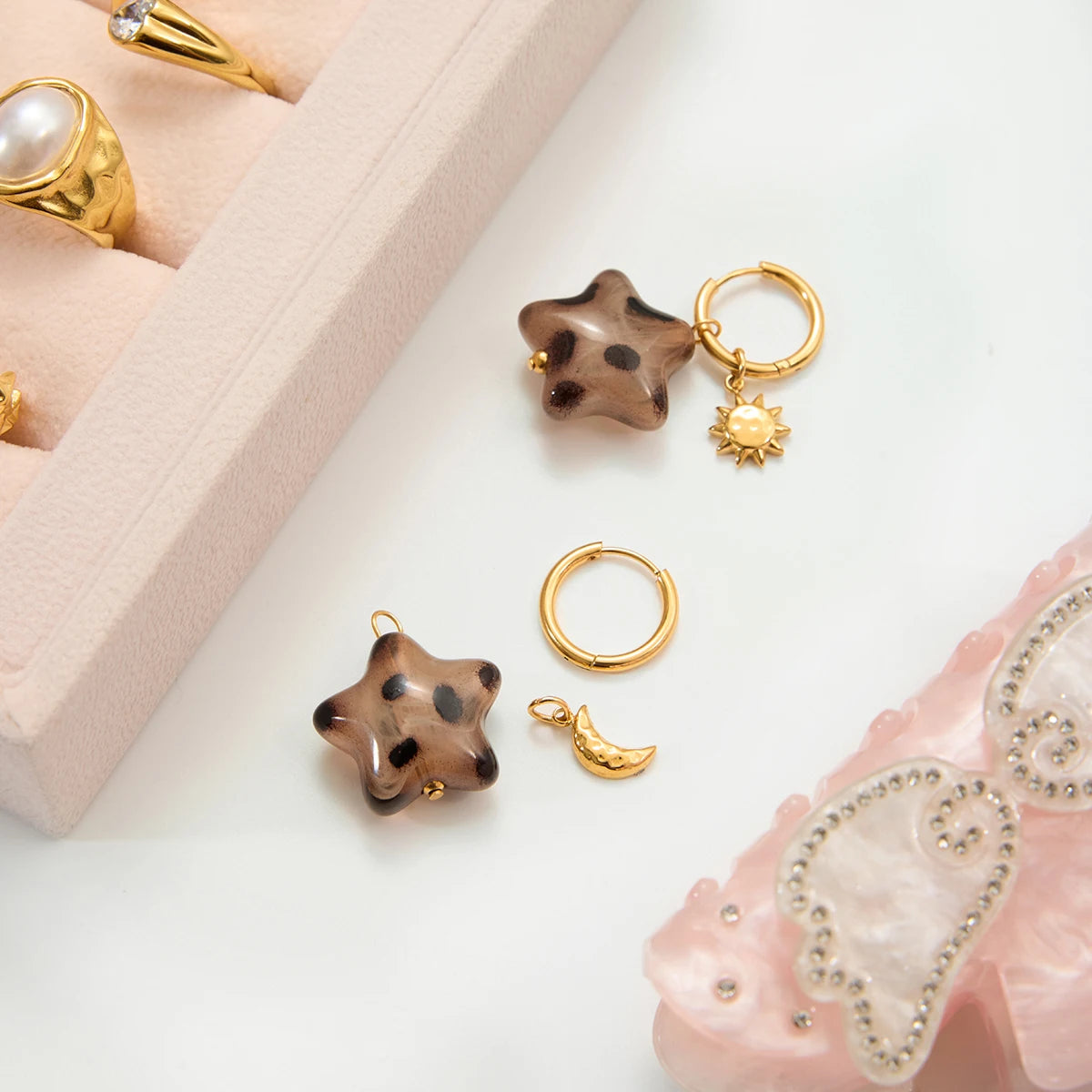 Ophelie Star Earrings
