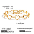 Giselle Heart Bracelet - Hot Stamping