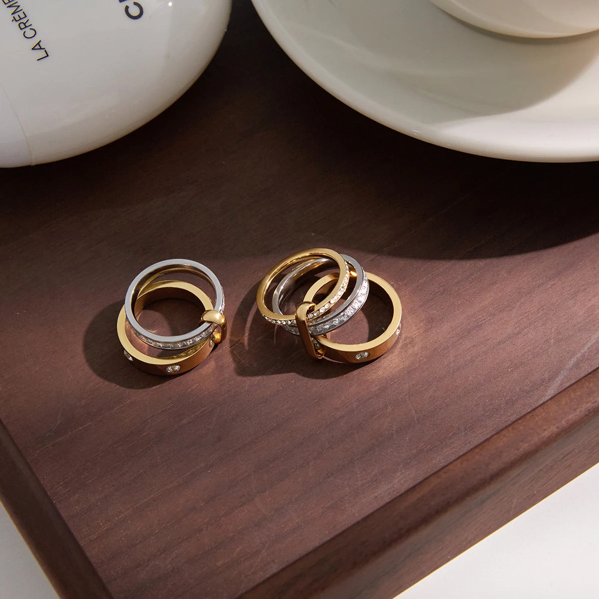 Aria Mixed-Tone Stacking Set