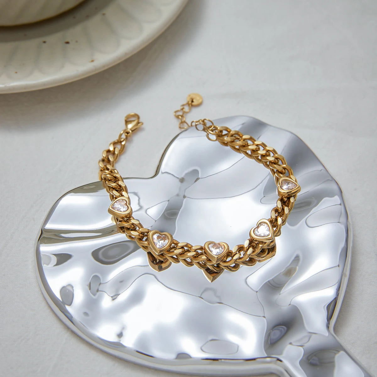 Liane Heart Bracelet