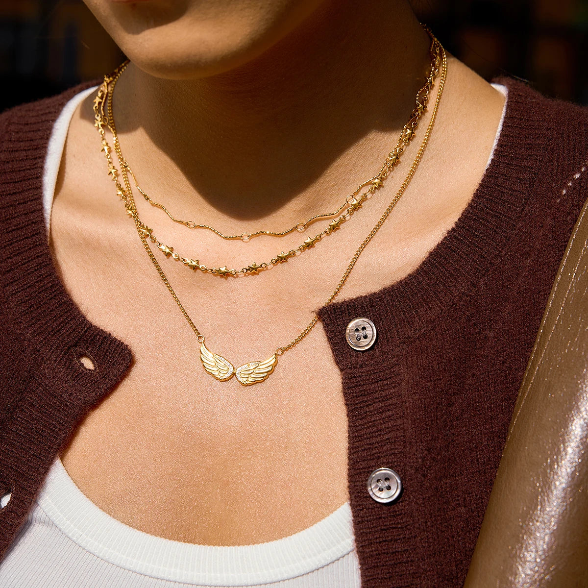Capucine Wing Necklace