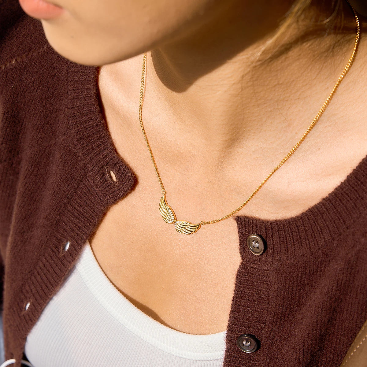 Capucine Wing Necklace