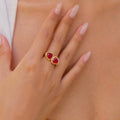Rouge Heart Ring