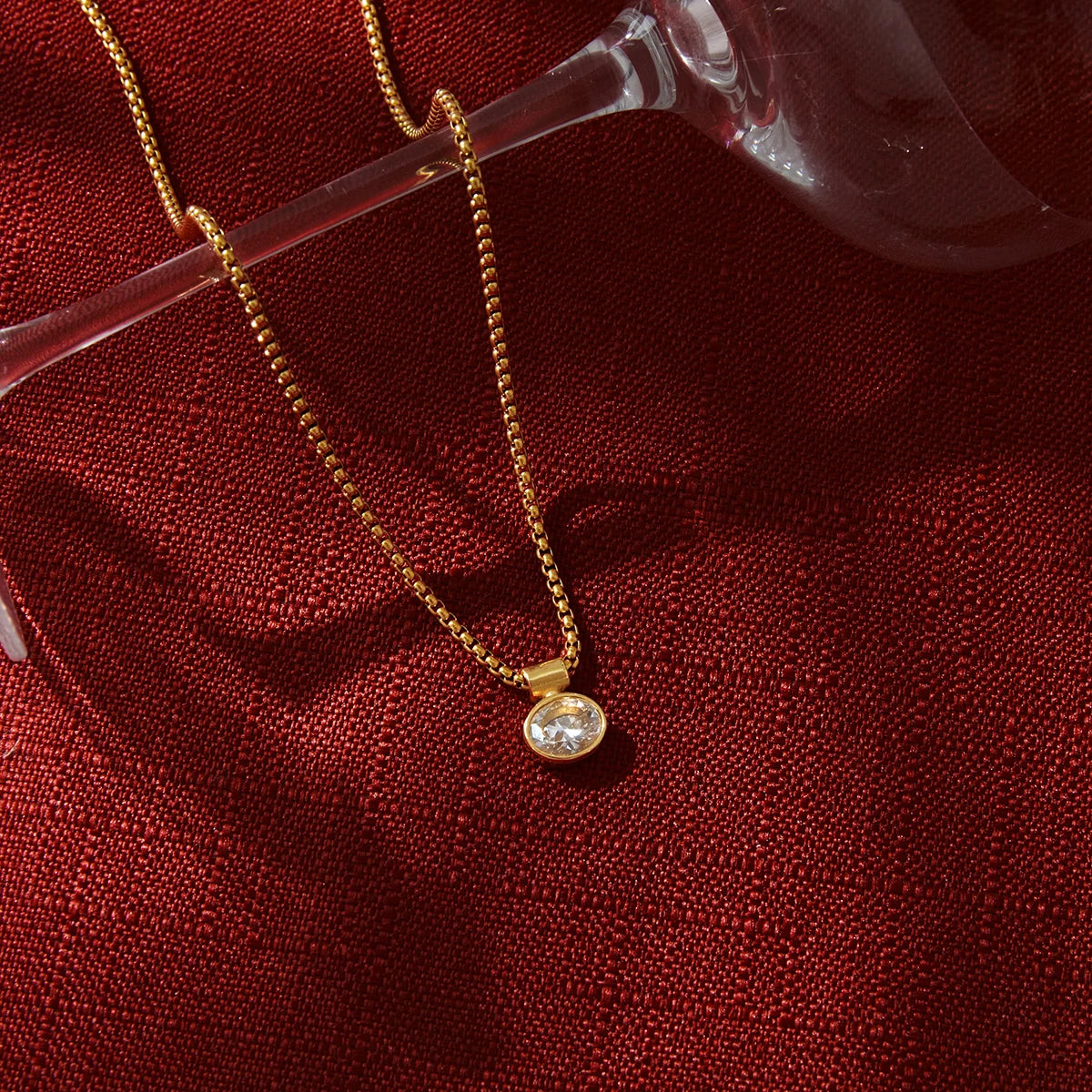 Anais Zircon Necklace